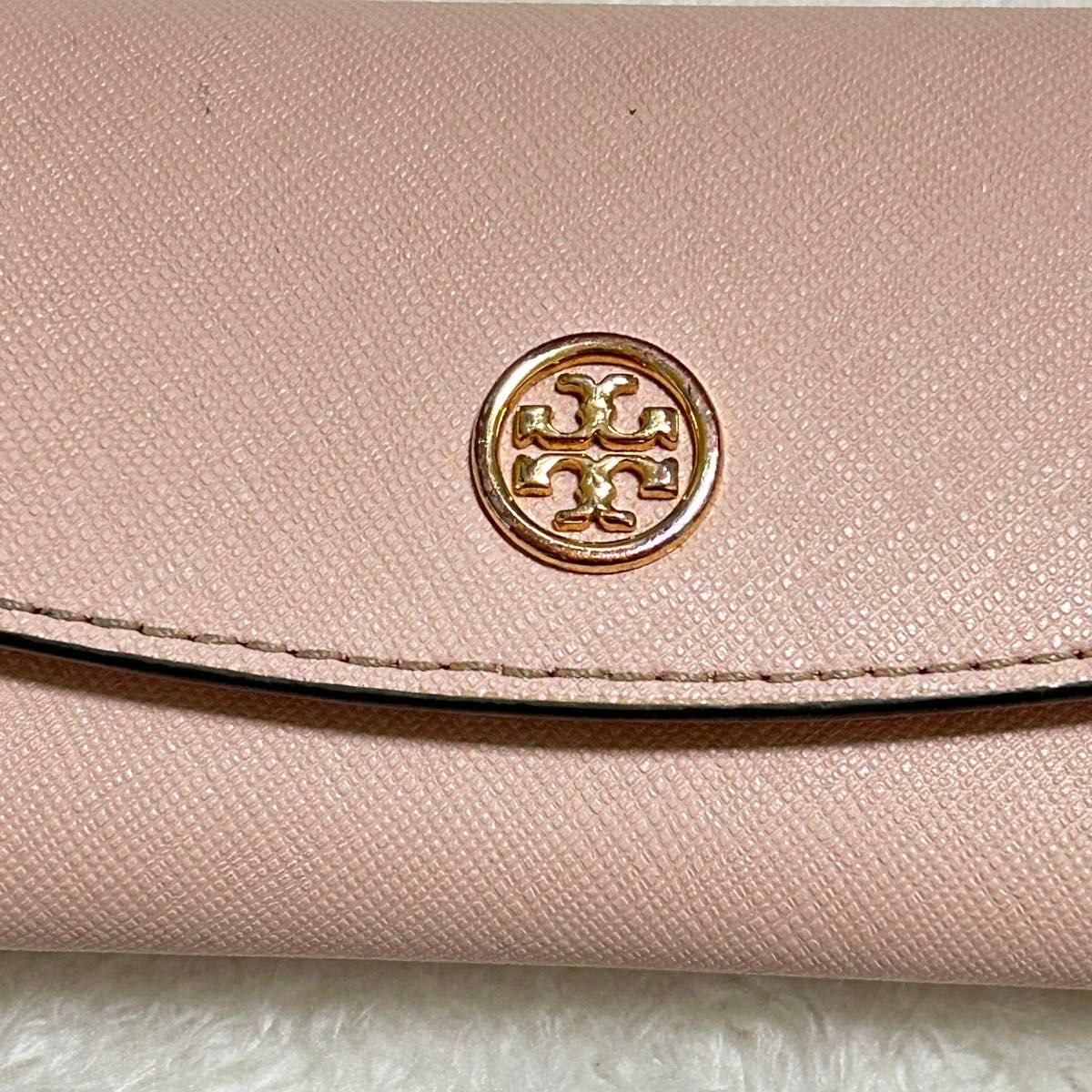 TORY BURCH トリーバーチ キーケース キーフック レザー ゴールド ワンポイント ロゴ