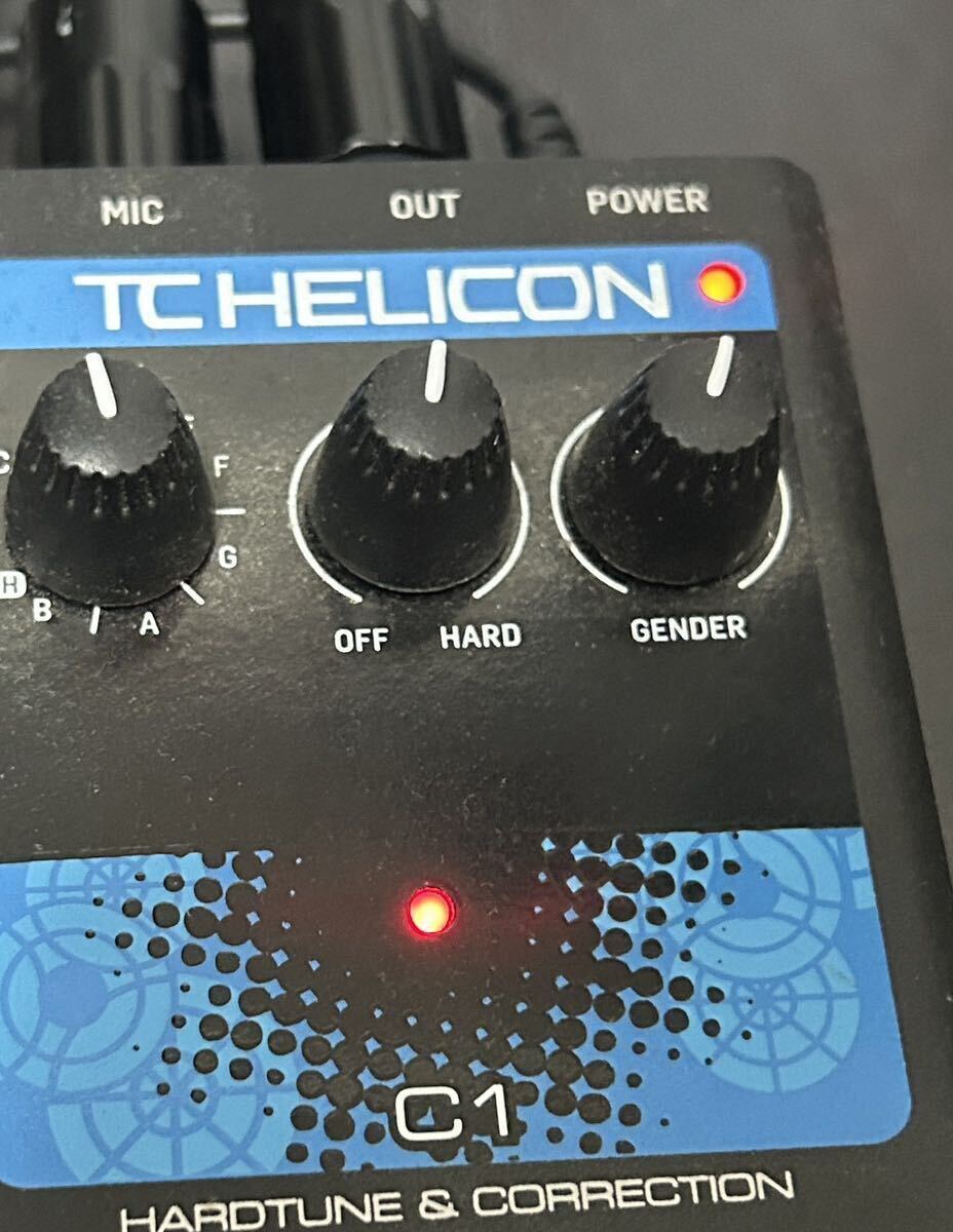 TC HELICON VOICETONE C1・ボーカルエフェクター(Vocal Effector)・動作確認済の画像5