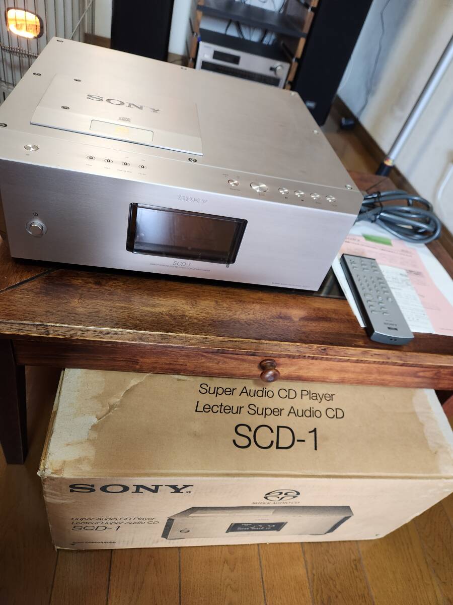 ソニー　SONY　SACDプレーヤー　SCD-1　読み込み不良ありの為　ジャンク扱い