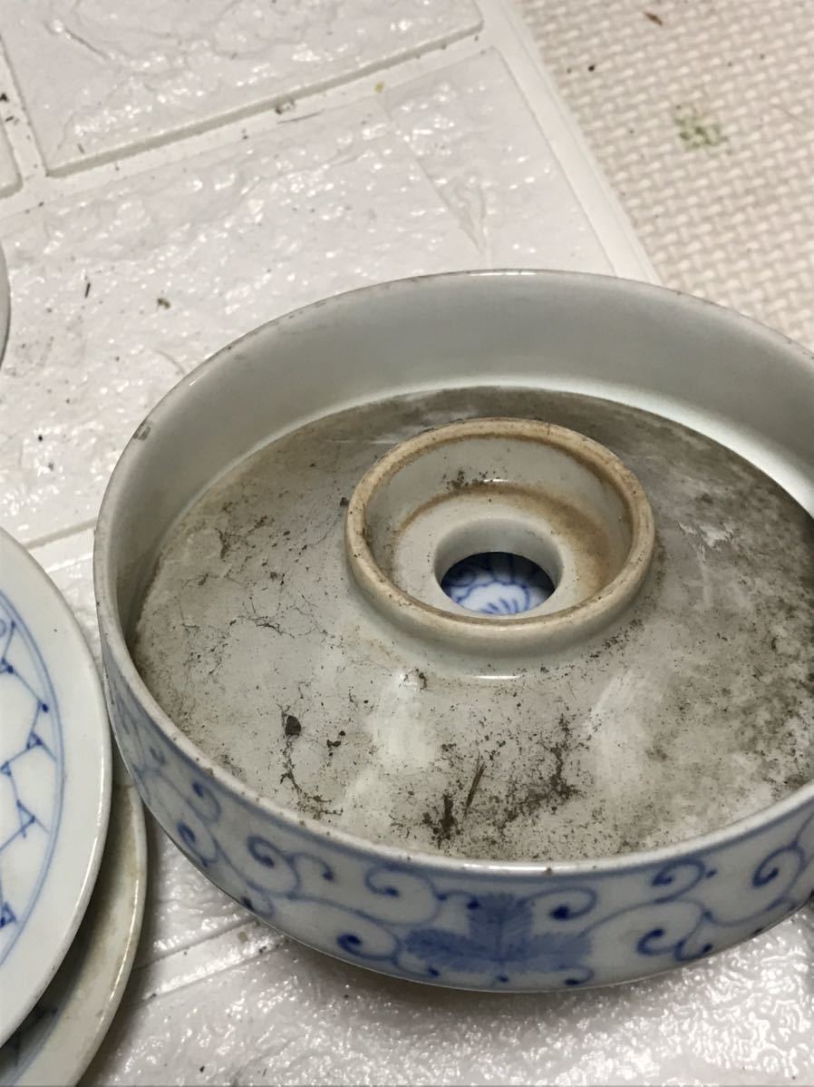 旧家蔵出し品 初期伊万里 染付 古伊万里 茶碗　_画像6