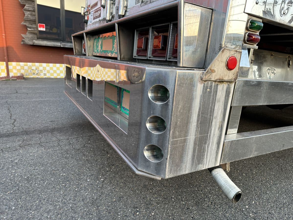 4t standard rear stainless steel bumper deco truck 4 ton receipt limitation (pick up) 