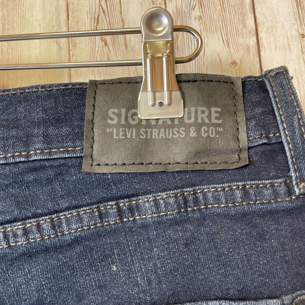 ジーンズ リーバイス デニムパンツ ジーパン インディゴブルー　w33L32　サイズＬ　LEVIS　メンズ　古着_画像6