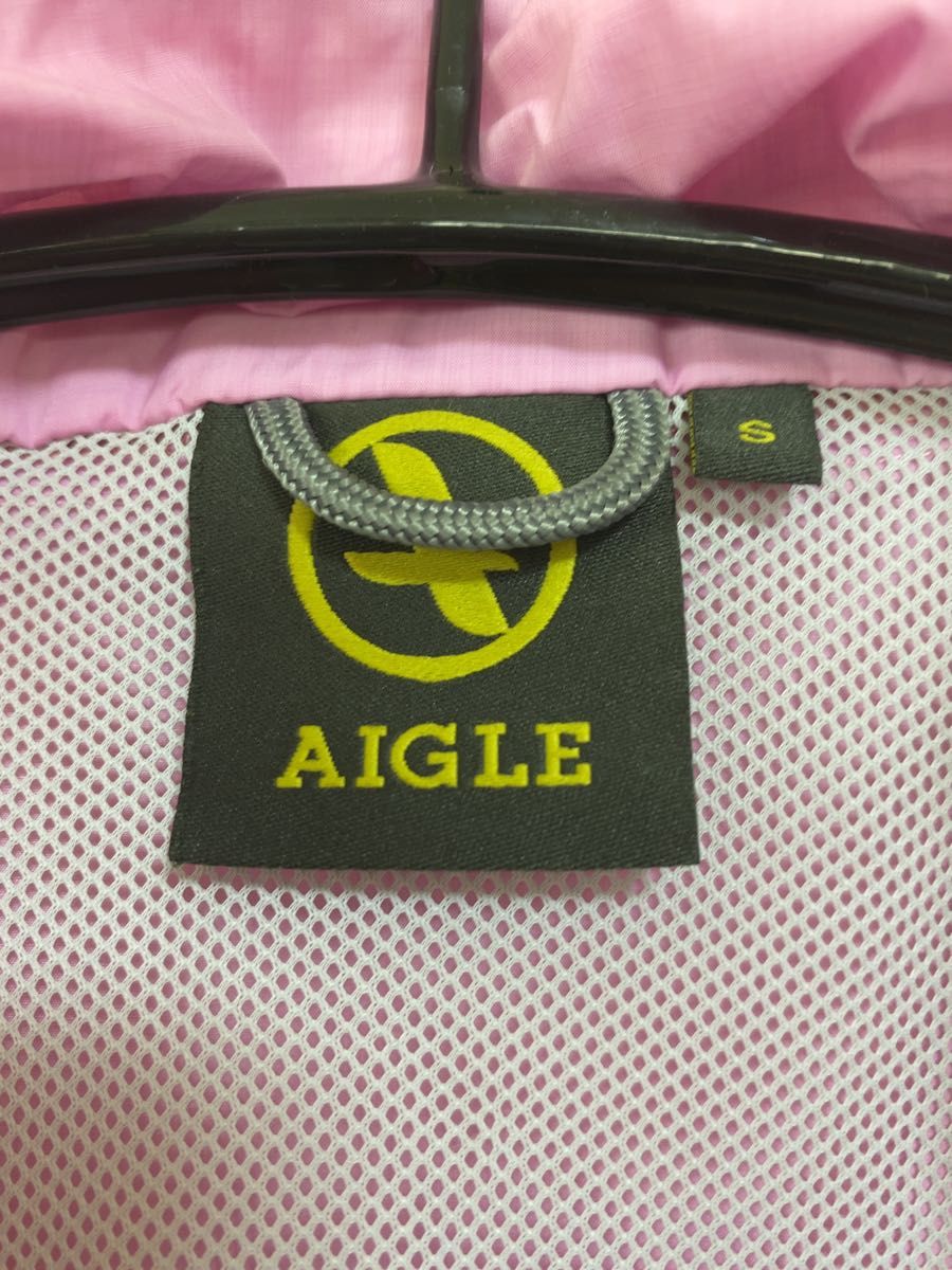 AIGLE ナイロンジャケット Sサイズ ピンク パープル