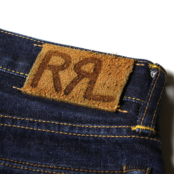 RRL ダブルアールエル USA製 SLIM BOOT CUT JEAN RINSE ジーンズ スリム ブーツカット フレア 赤耳 セルビッチ デニム w29 24-0322fu01_画像7