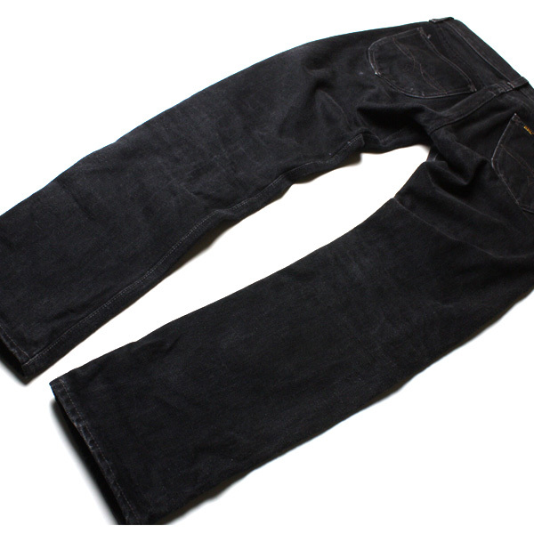 激レア!【世界300着限定】ダブルアールエル RRL Limited PRODUCTION RUN High Slim Jeans w29 ジーンズ デニム USA製 漆黒 24-0328fu01の画像2