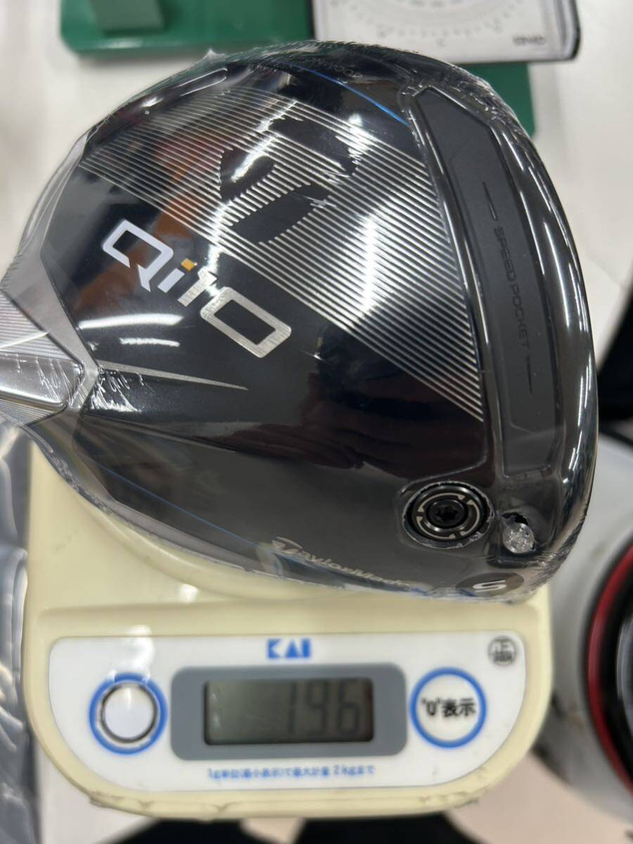 テーラーメイド ドライバー ヘッドのみ カバーあり taylormade Qi10 1w DR 9.0度_画像1