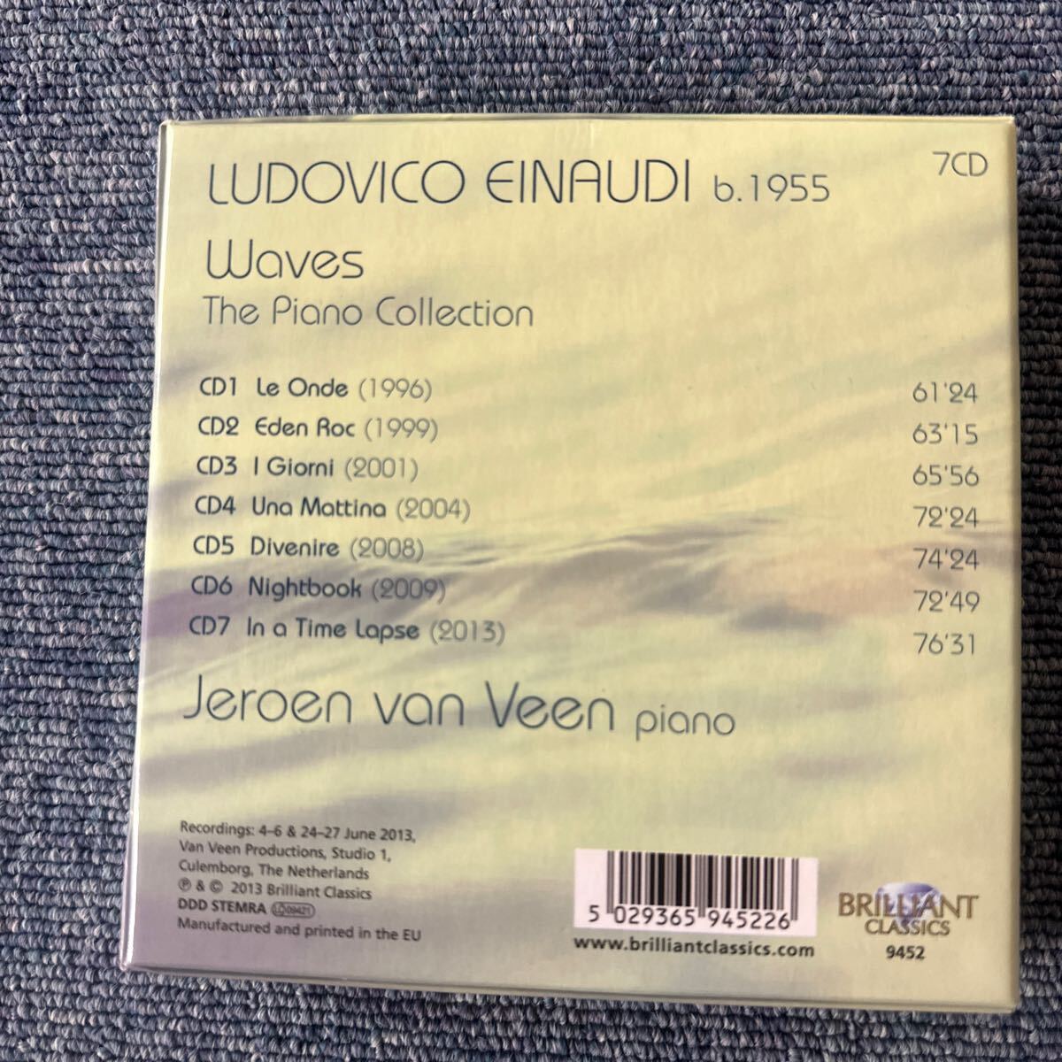 EINAUDI WAVES 7CD BOXの画像2