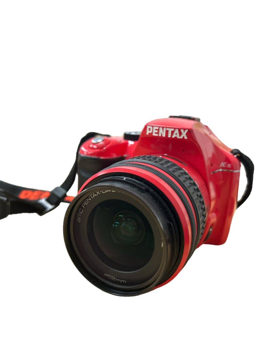 PENTAX ペンタックス K-x 一眼レフカメラ PENTAX-DA L 18-55mm 55-300mm 【YTK-SJ1237】_画像2