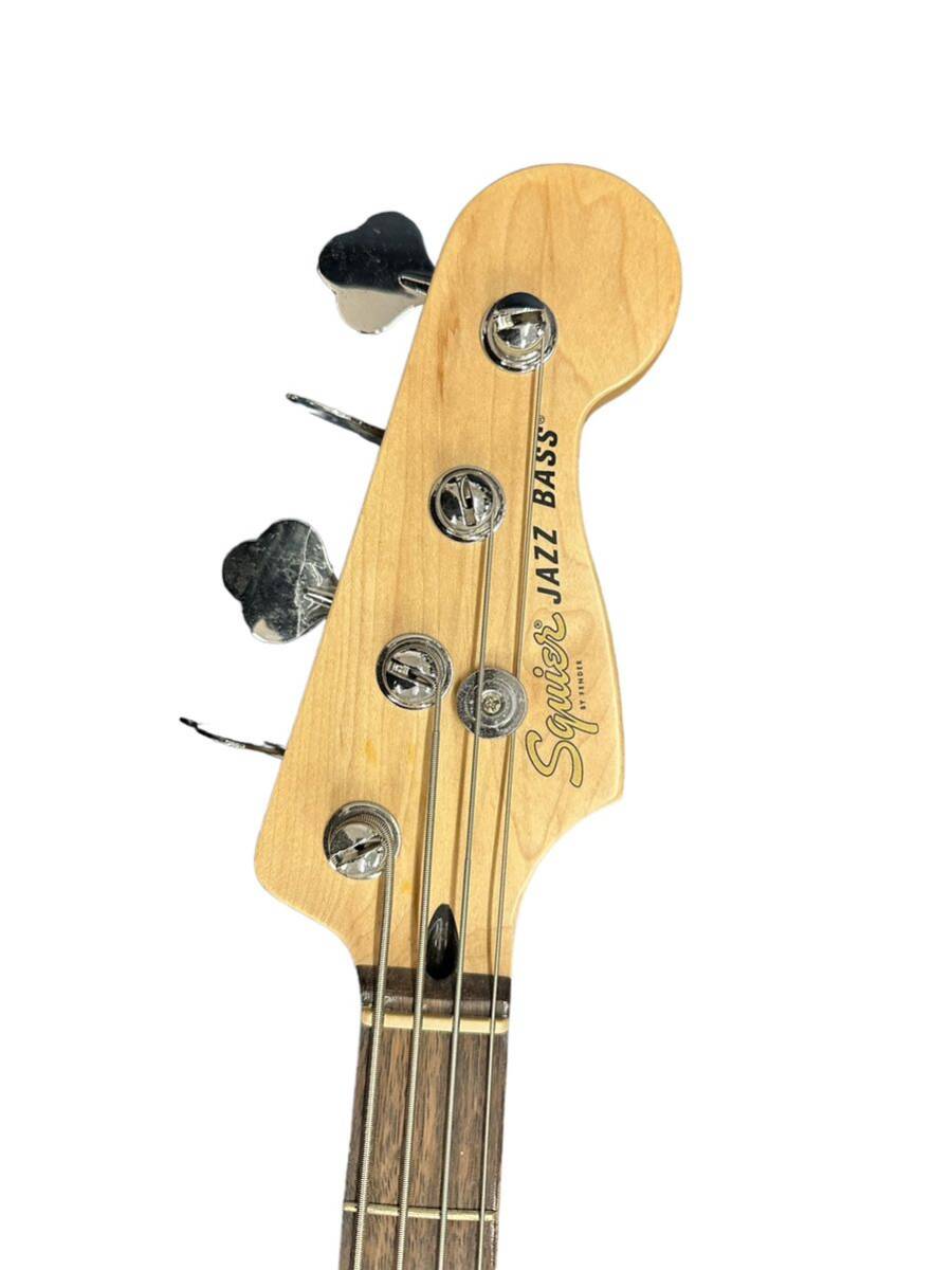 【現状品】 Squier by Fender Jazz Bass Crafted in Indonesia s/n ICSA22010419 エレキベース 楽器 【YTK-SA001】_画像2