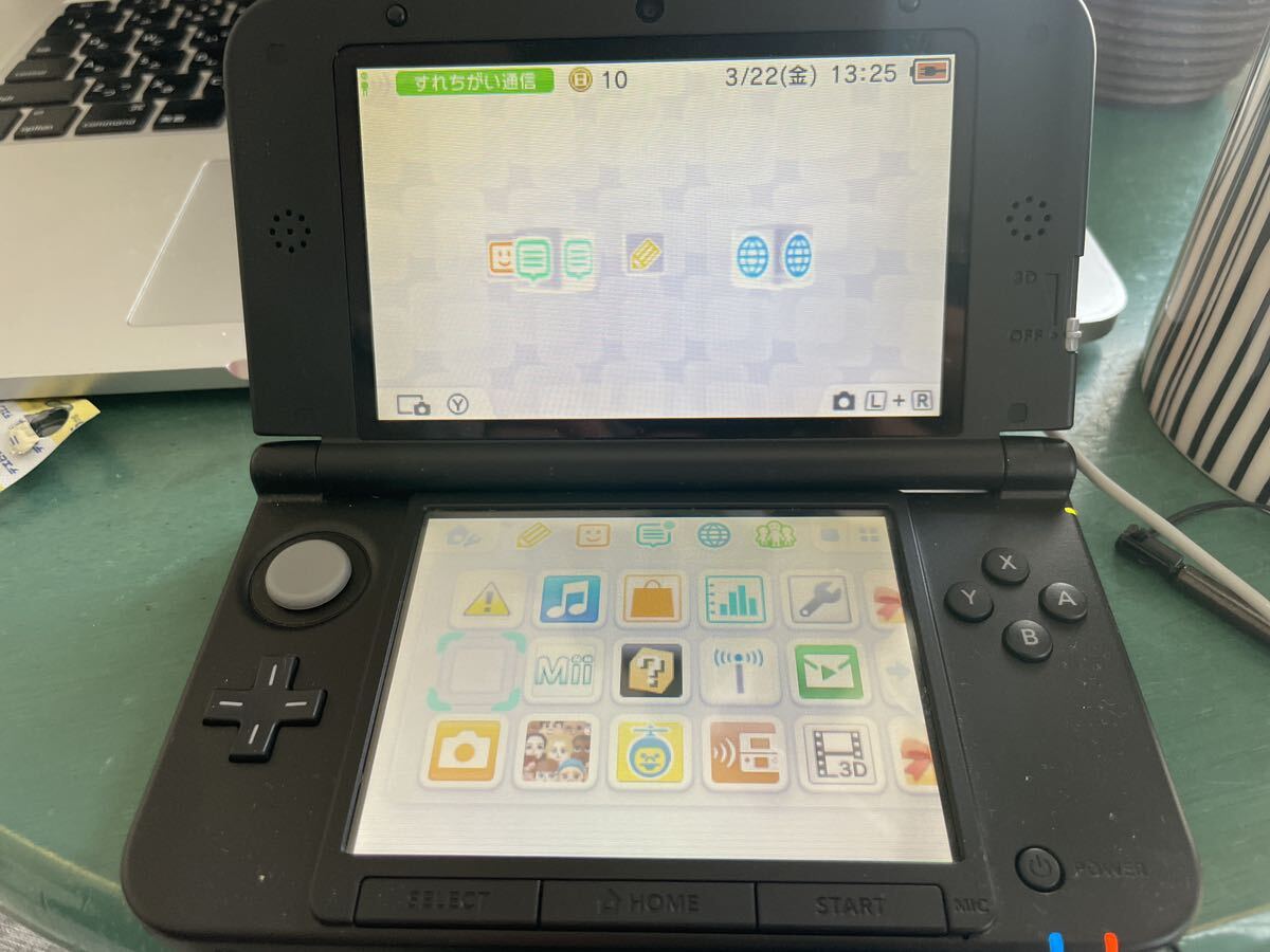 Nintendo 3DSLLレッド ニンテンドー3DS 任天堂 中古_画像3