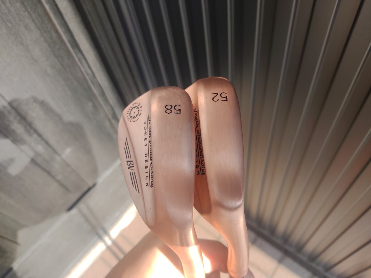 VOKEY 10th anniversary 52°&58° copper finish 仕様_画像3