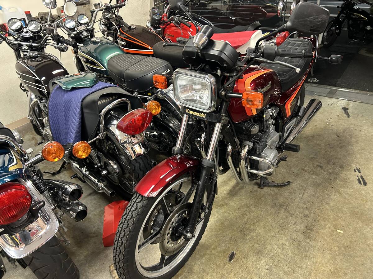 Z550F 車検令和9年2月                  z550gp z1 z2 kz900 z550  Z400fx z550fx z500の画像3