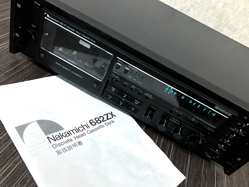 ■Nakamichi 682ZX カセットデッキ 中道 ナカミチ■_画像1