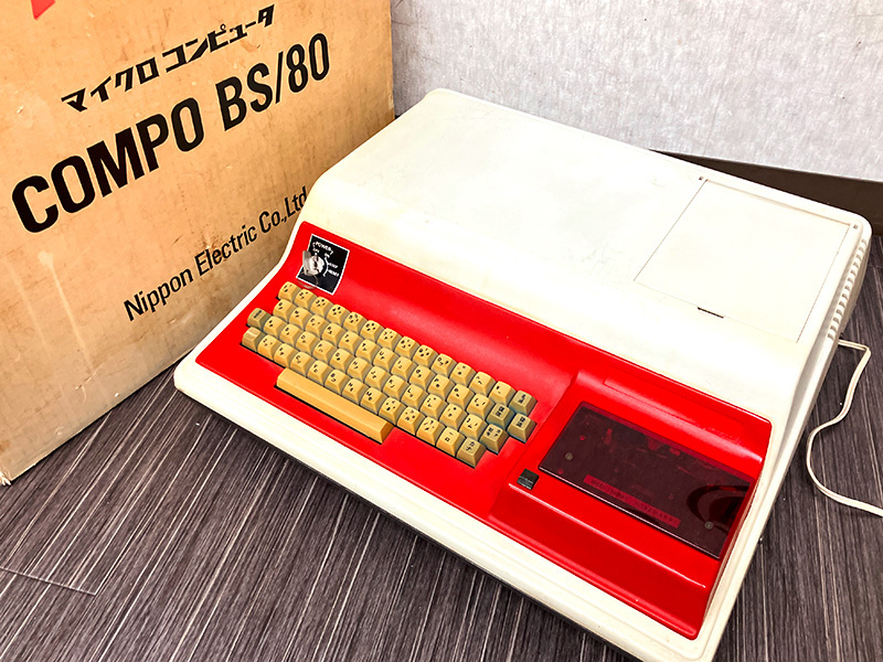 #NEC COMPO BS/80 TYPE-A TK-80 кассетная дека есть microcomputer компьютер оригинальная коробка приложен Япония электрический #