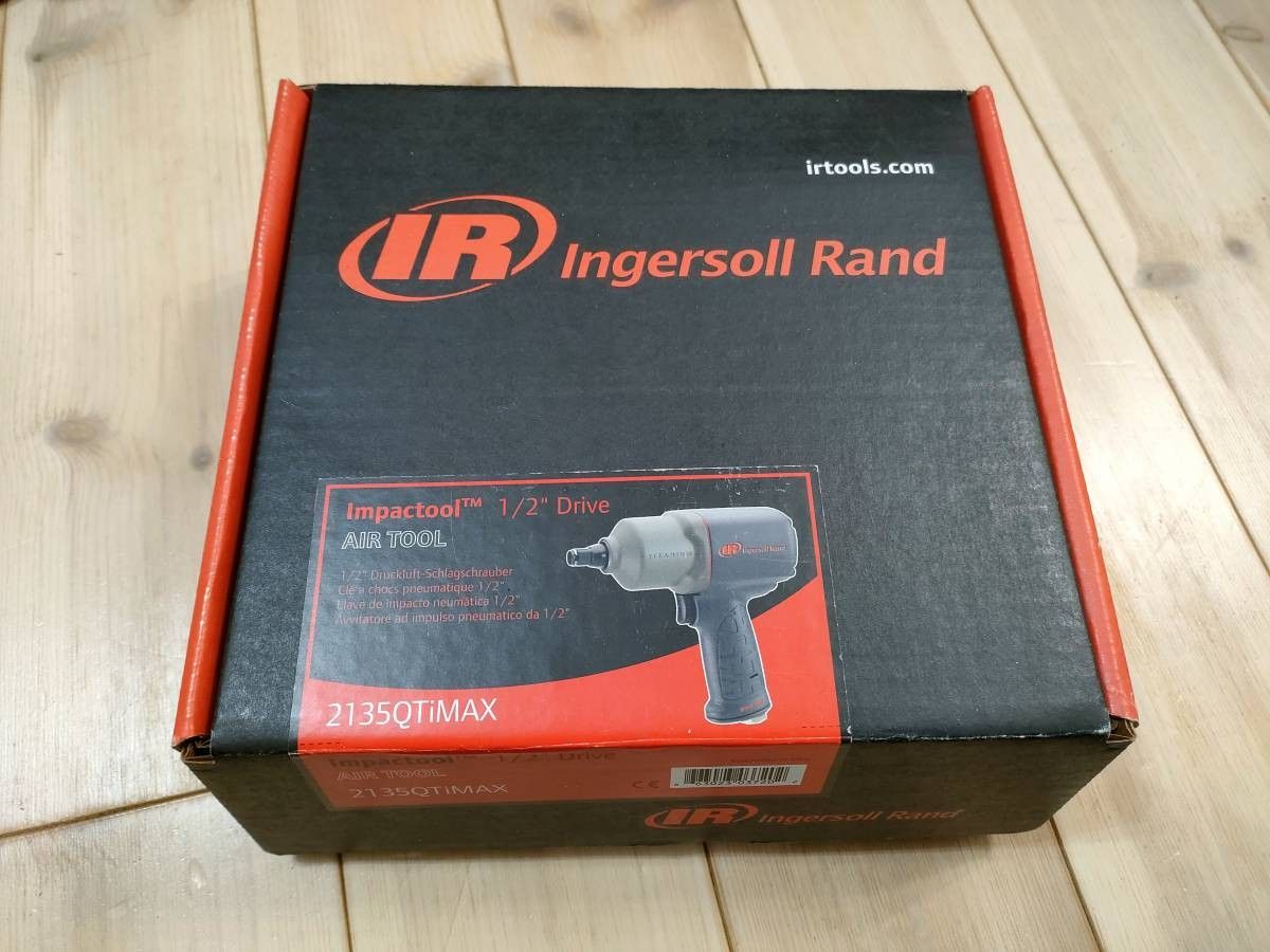 インガーソール Ingersoll Rand 2135QTiMAX エアーインパクトレンチ カバー付属