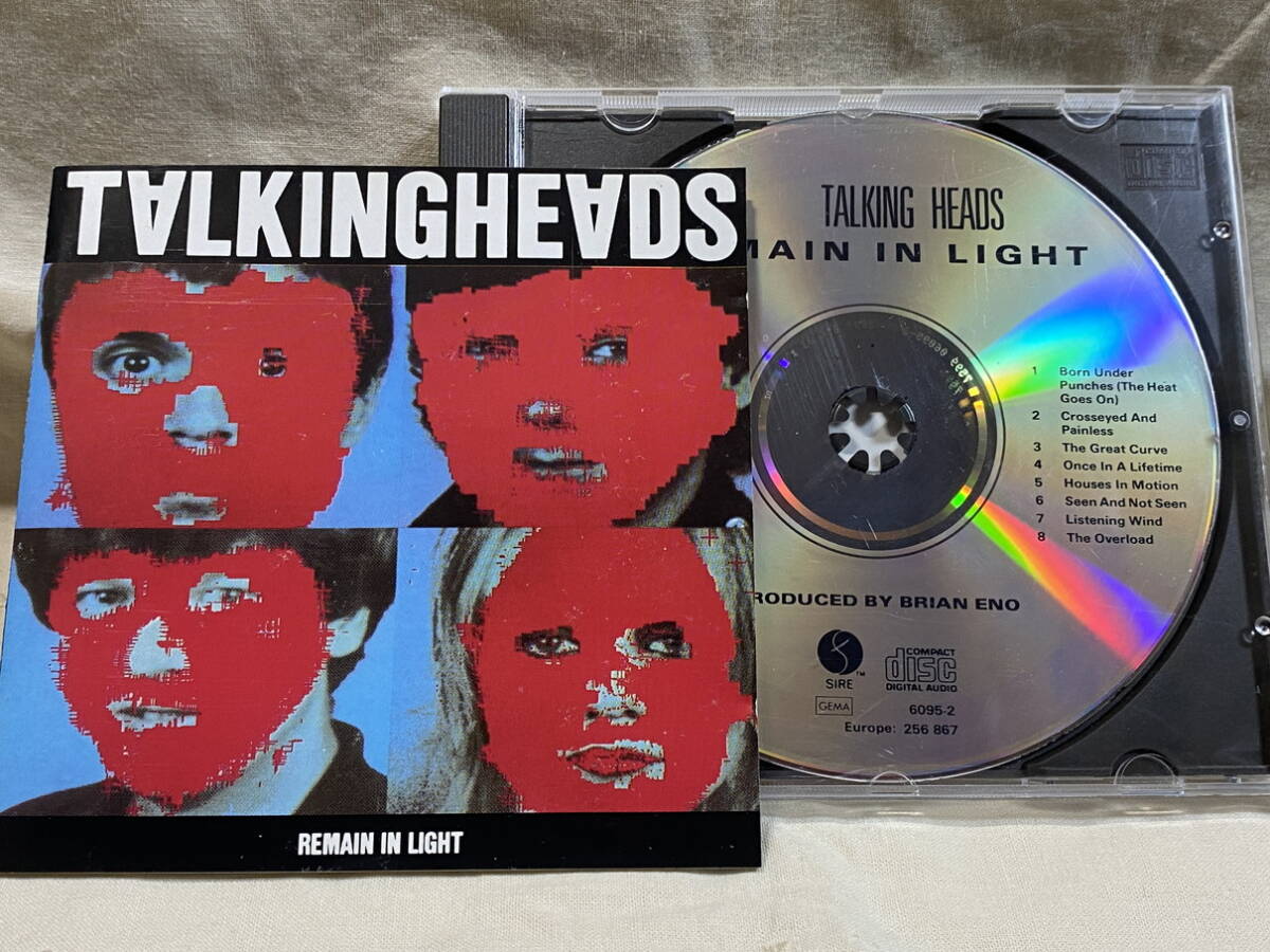 TALKING HEADS - REMAIN IN LIGHT 蒸着仕様 西独盤 WEST GERMANY盤 レア盤の画像1