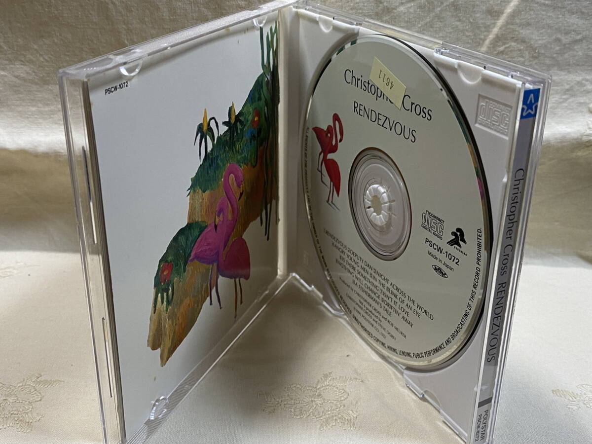 [AOR] CHRISTOPHER CROSS - RENDEZVOUS PSCW-1072 国内初版 日本盤 帯付 廃盤 レア盤_画像3