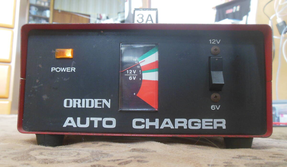 ORIDEN バッテリー充電器　古い国産品_画像2