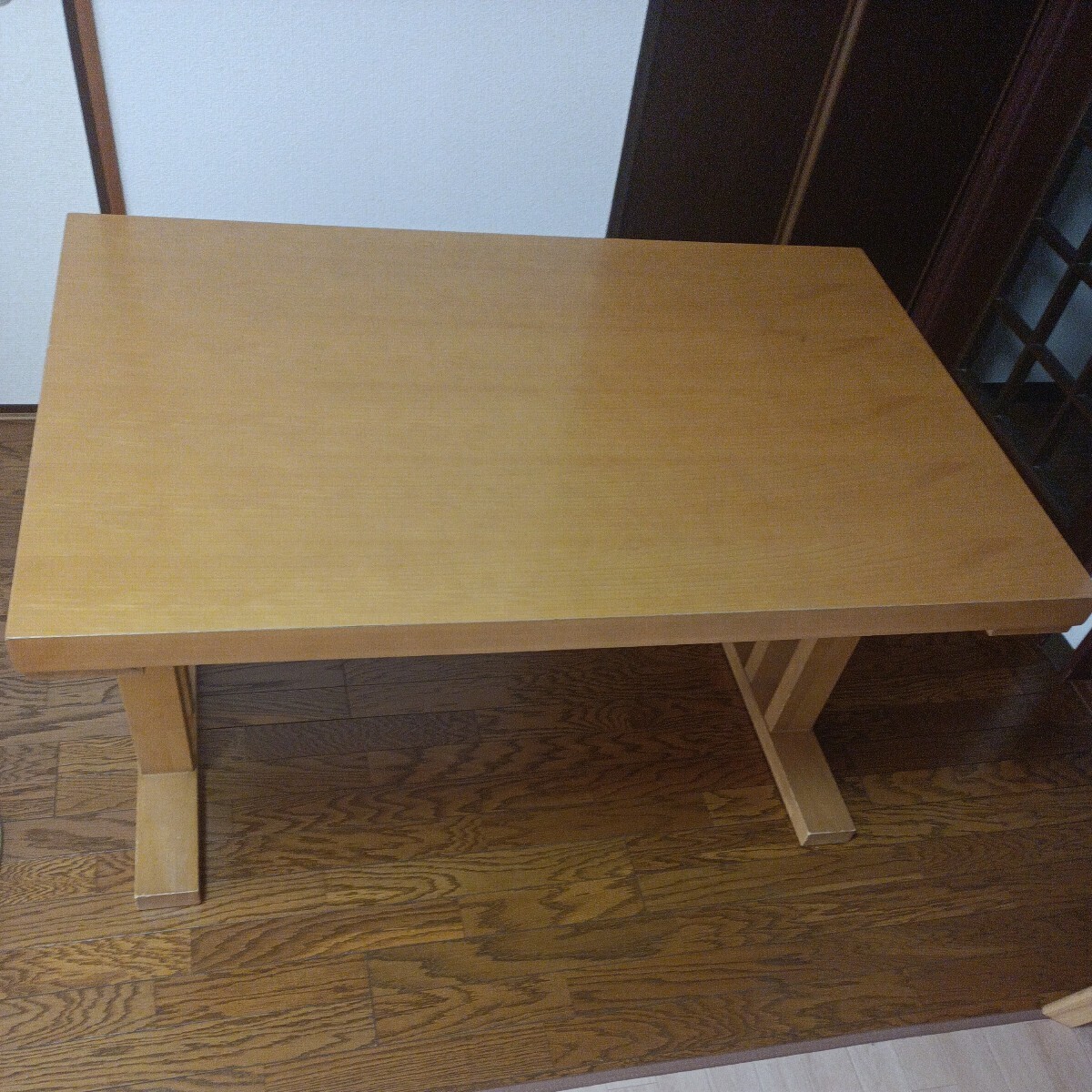 ダイニングテーブル リビングテーブル 木製 机の画像1