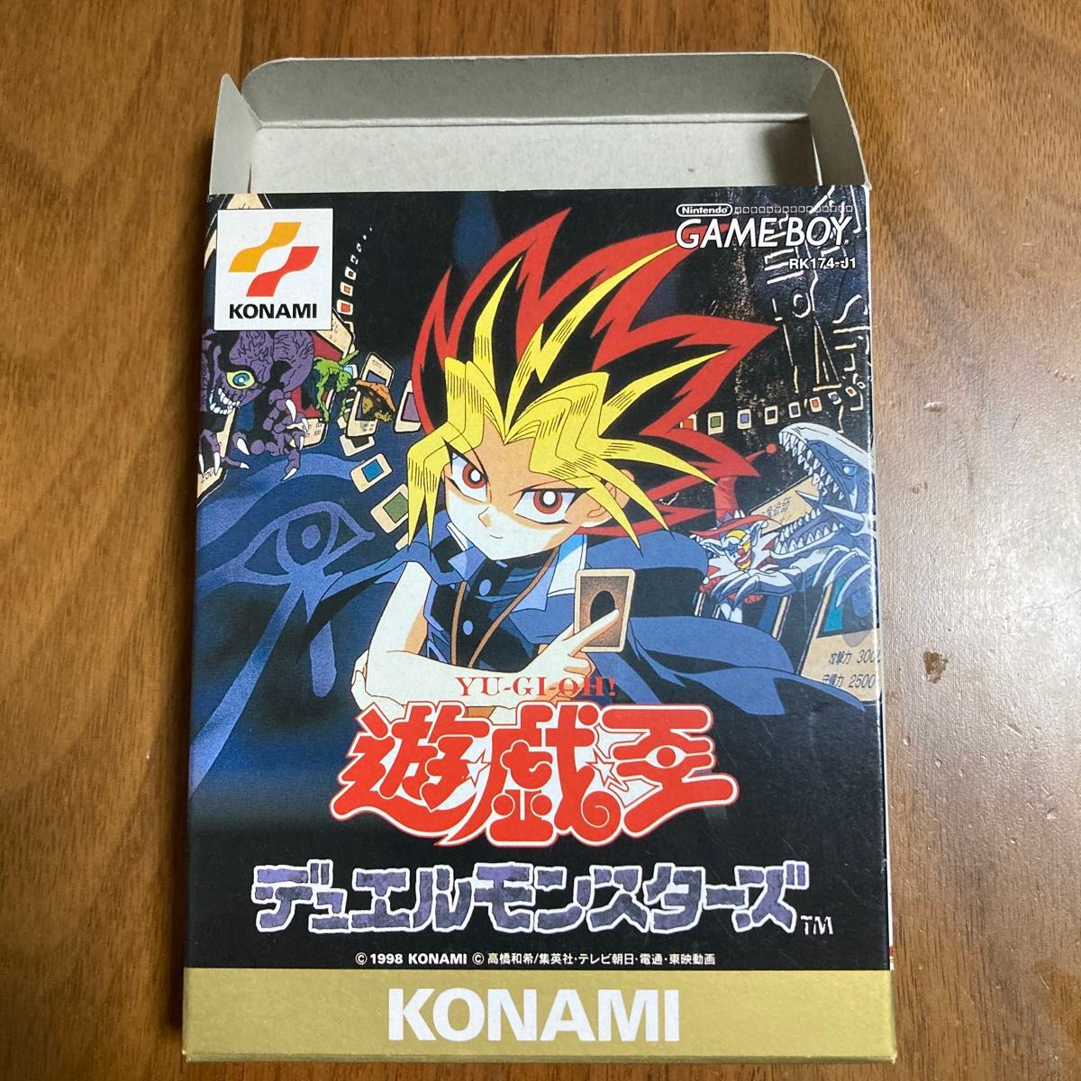 ※美品※レア　KONAMI コナミ　ゲームボーイ  遊戯王デュエルモンスターズ  箱、説明書有　