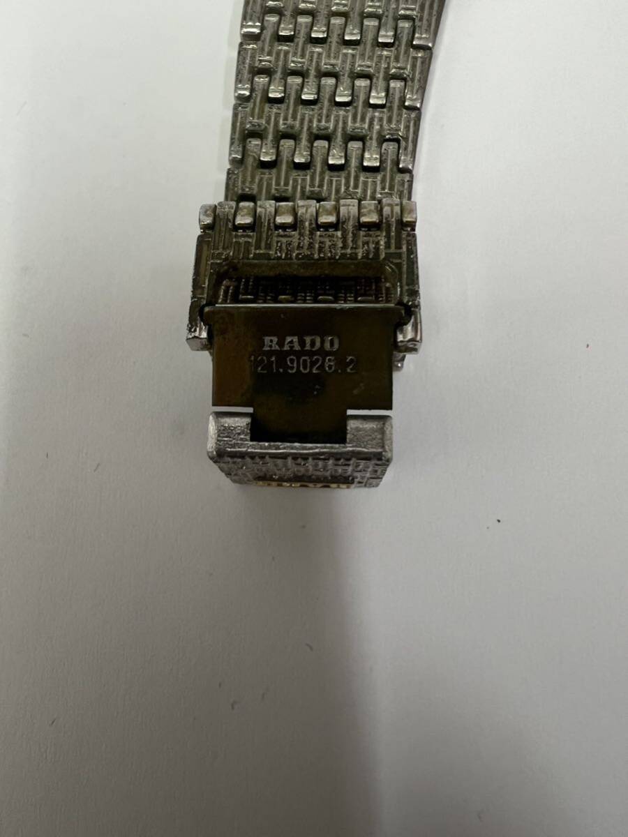 ★ラドー RADO クォーツ レディース　腕時計 121.9026.2 不動品 電池切れ♪♪_画像4