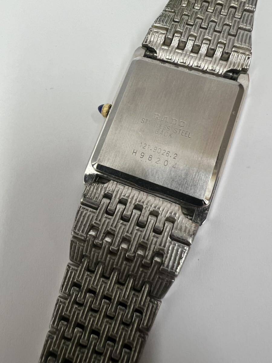 ★ラドー RADO クォーツ レディース　腕時計 121.9026.2 不動品 電池切れ♪♪_画像3