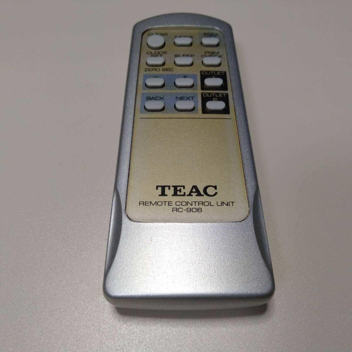 [送料無料] TEAC リモコン RC-906 オーディオタイマー TT-200 用 オーディオプログラムタイマー 等の画像2