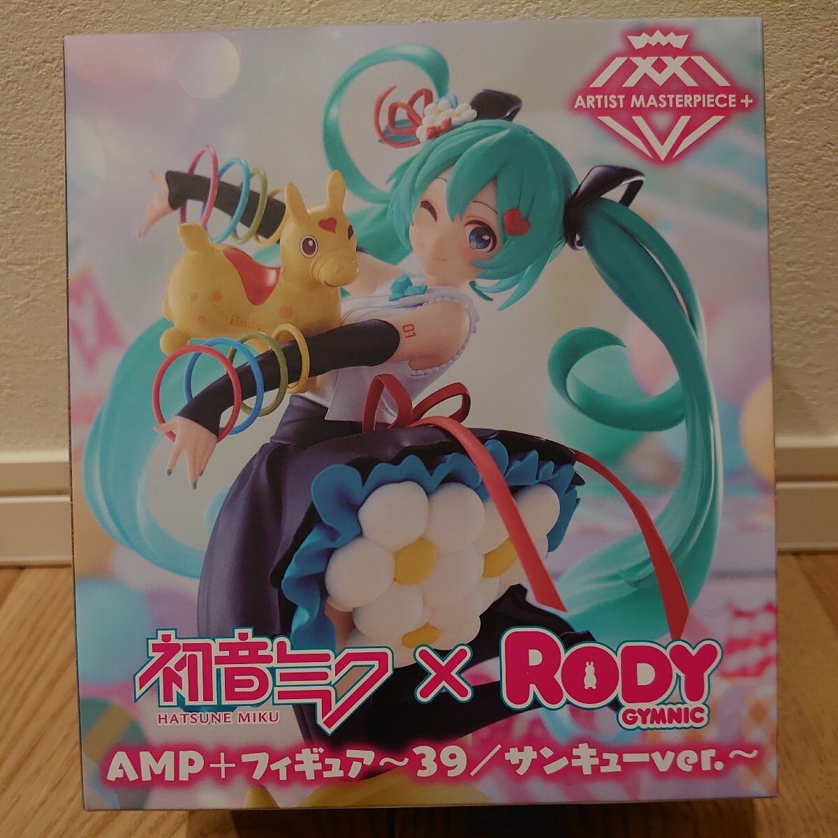 【未開封】 初音ミク×Rody AMP＋ フィギュア 39／サンキューver. HATSUNE MIKU Figure ②_画像1