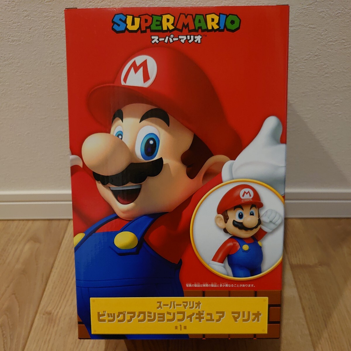 【未開封】 スーパーマリオ ビッグアクションフィギュア マリオ SUPER MARIO BIG ACTION FIGURE_画像3