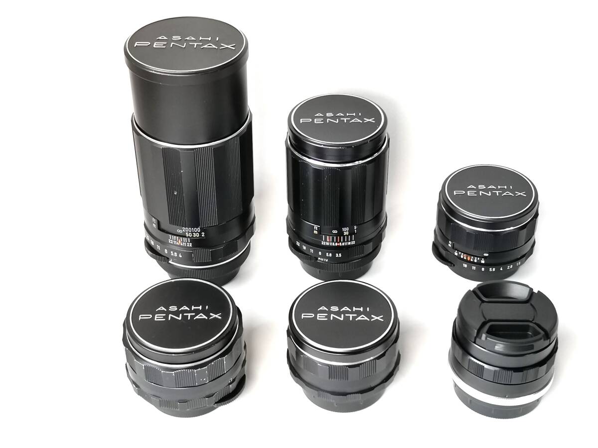 TAKUMAR 50mm F1.4 M42 マウント 他5本 (EF-M42マウントアダプタ　電子接点付き　２個付属）_画像9