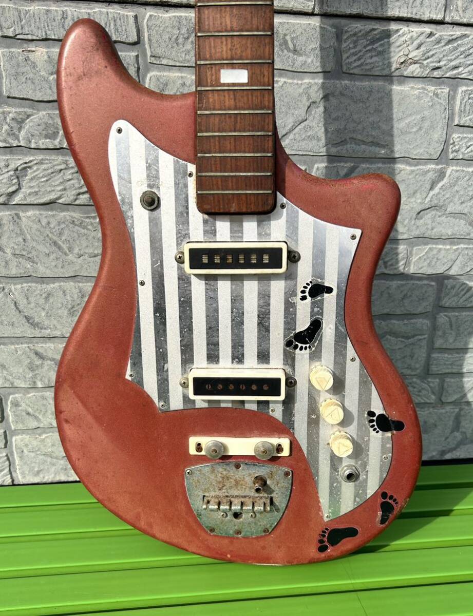 GUYATONE LG-80T ヴィンテージギター グヤトーン ジャンク品の画像2