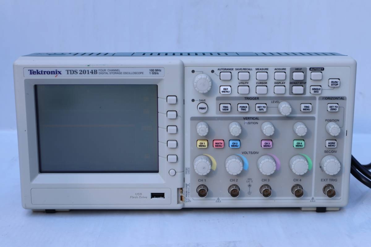 E6540 Y Tektronix TDS2014B デジタルストレージオシロスコープ テクトロニクス 中古の画像1