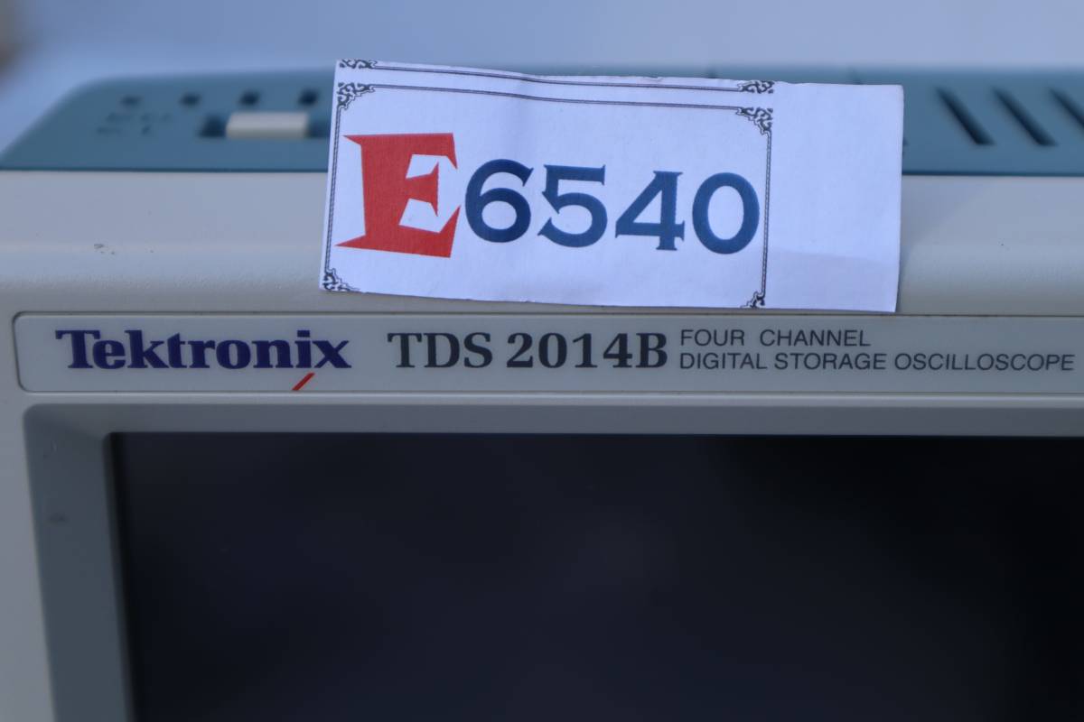 E6540 Y Tektronix TDS2014B デジタルストレージオシロスコープ テクトロニクス 中古の画像9