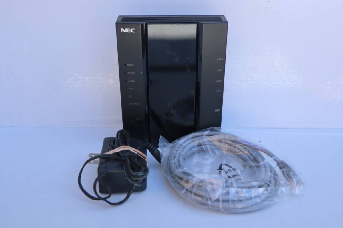 E7922(2) L NEC Wi-Fi6高速無線ルーター　Aterm WX3000HP PA-WX3000HP 中継機 * 中古品*