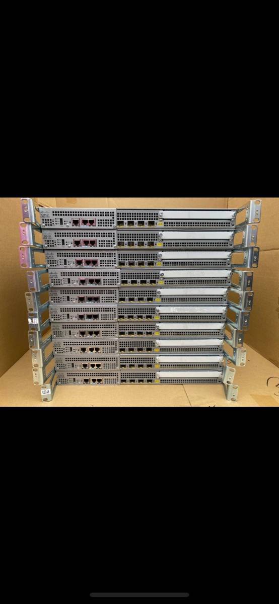 【10台セット】Cisco ASR1000シリーズ アグリゲーション サービスルータ（ASR1001）本体のみの画像1