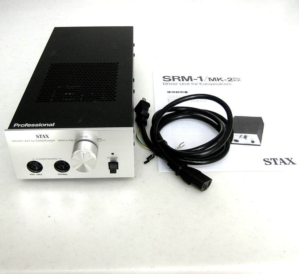 Yahoo!オークション - 極上 完動 保証 STAX SRM-1/MKⅡ Yahoo!オークション - 極上 完動 保証 STAX SRM-1/MKⅡ