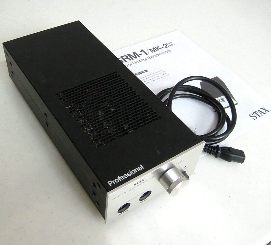 Yahoo!オークション - 極上 完動 保証 STAX SRM-1/MKⅡ Yahoo!オークション - 極上 完動 保証 STAX SRM-1/MKⅡ