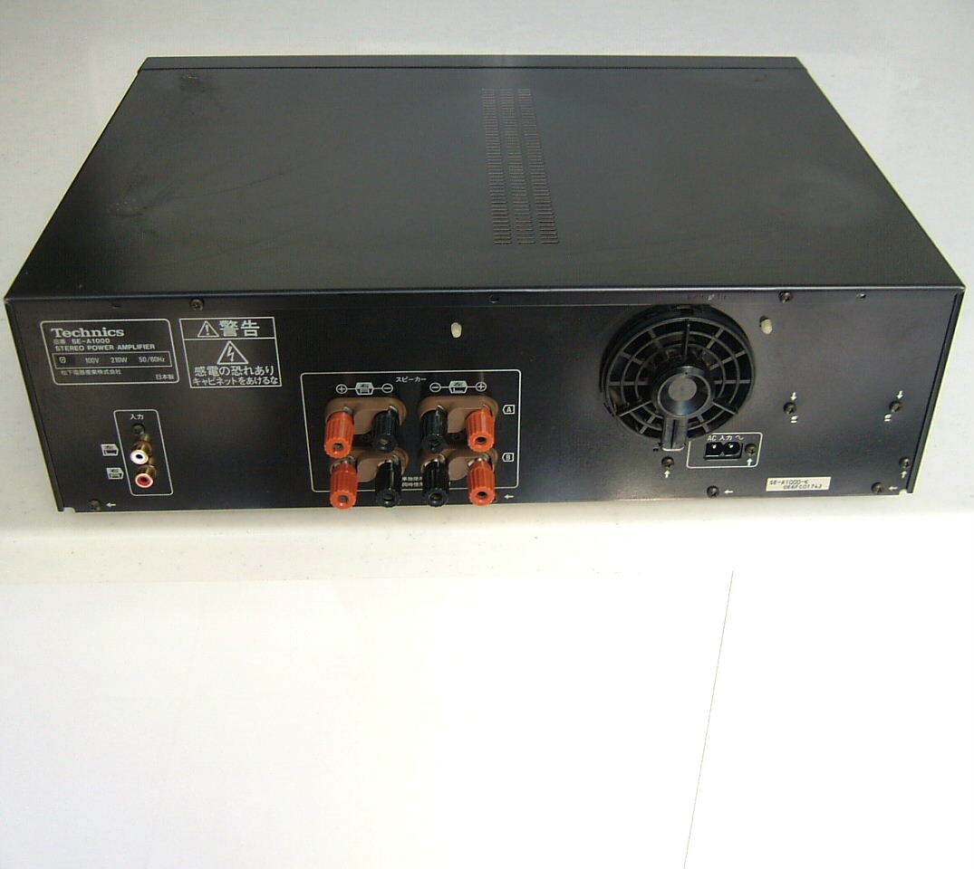 整備済 完動 保証 美品 テクニクス Technics パワーアンプ SE 整備済 完動 保証 美品 テクニクス Technics パワーアンプ SE