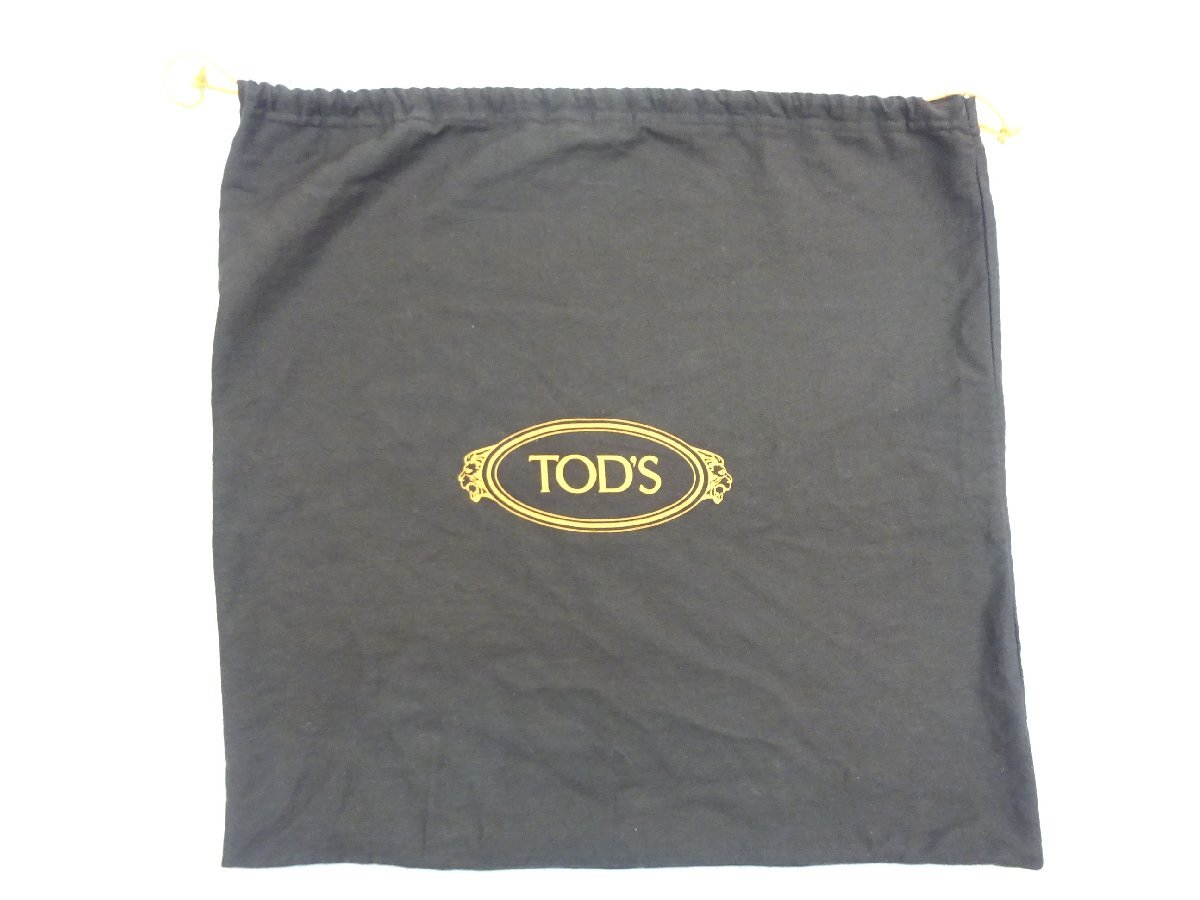  сумка для хранения [ прекрасный товар ]TOD*S Tod's gomi-ni2WAY сумка на плечо ручная сумочка кожа темно-синий 