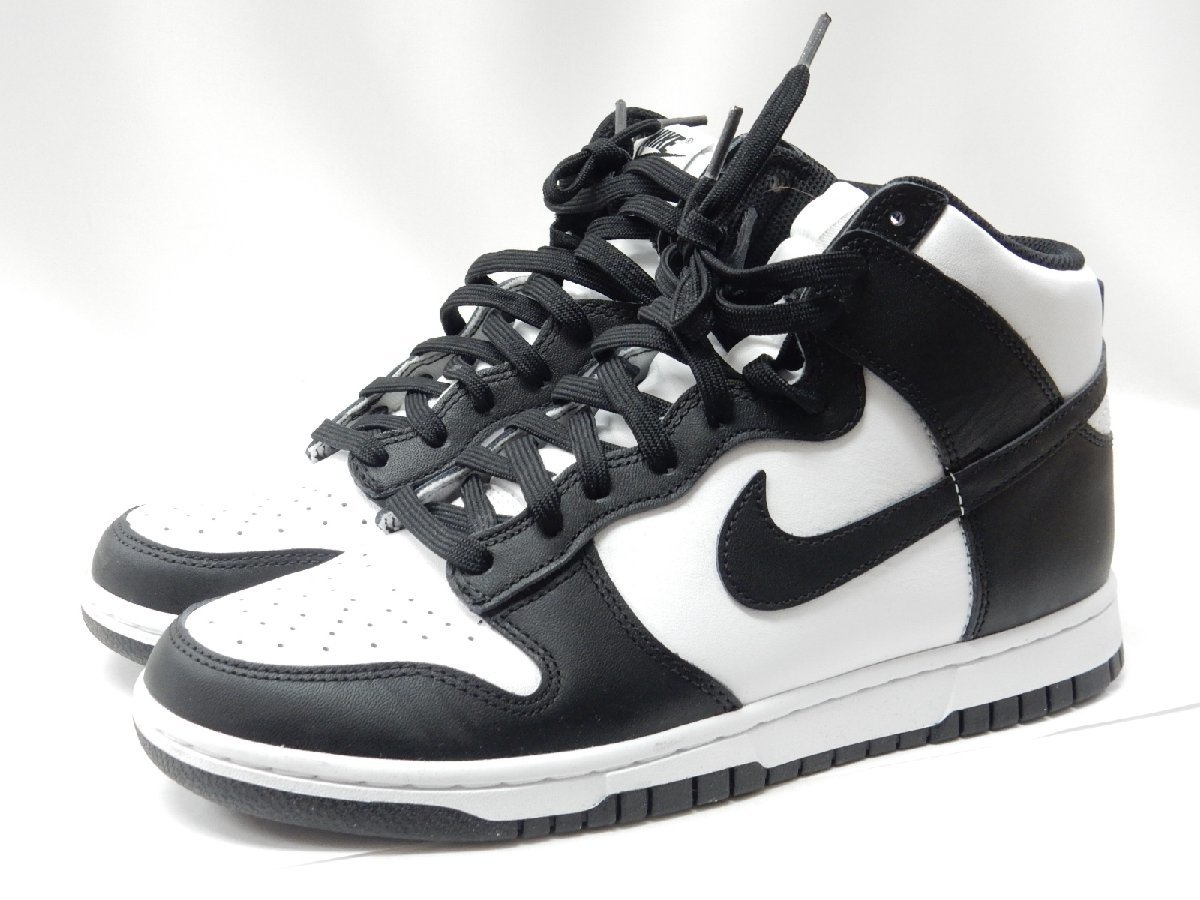 26.5cm NIKE DUNK HI RETRO CHAMPIONSHIP DD1399-105 ナイキ ダンク ハイ チャンピオンシップ ホワイト/ブラック メンズ スニーカー US.8.5の画像2