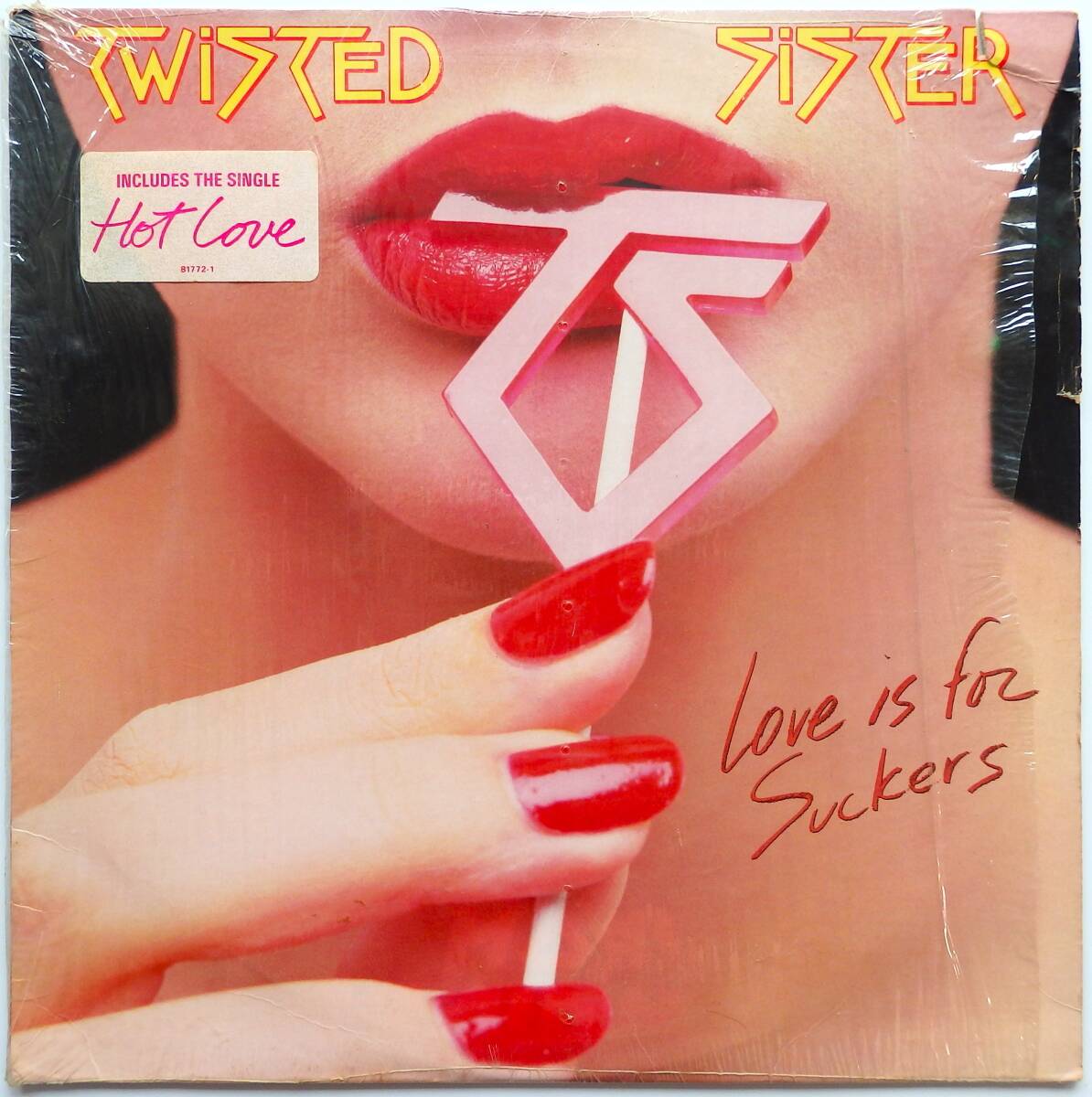 【1987年5th/USオリジナル盤/シュリンク＆ハイプステッカー/カット盤】 TWISTED SISTER / Love Is For Suckersの画像1