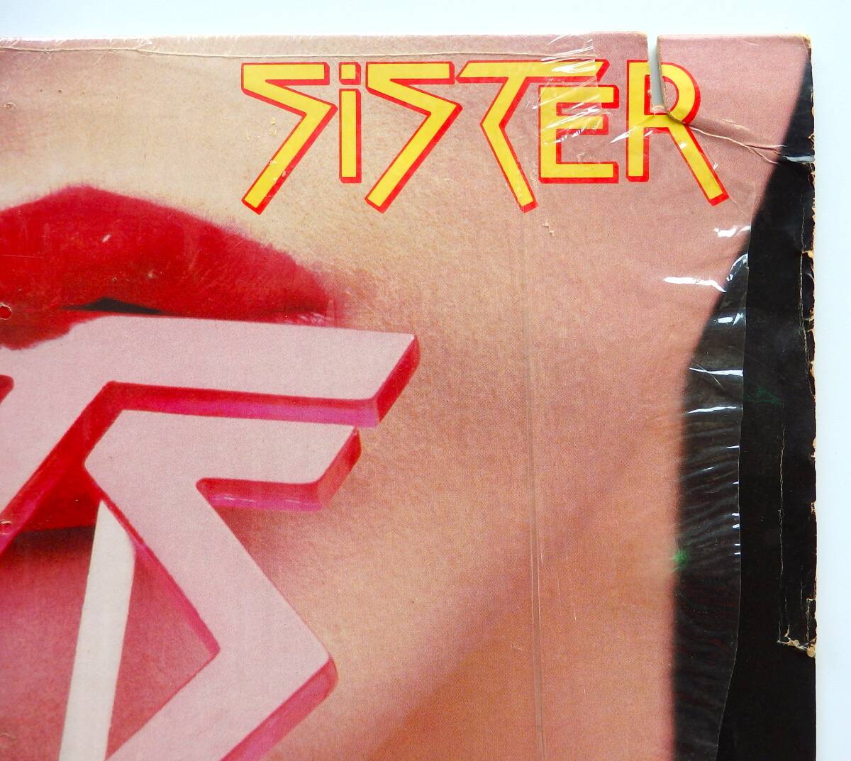 【1987年5th/USオリジナル盤/シュリンク＆ハイプステッカー/カット盤】 TWISTED SISTER / Love Is For Suckersの画像4