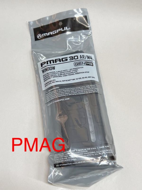 OKINAWA米軍放出品 米軍実物 MAGPUL マグプル PMAG 30 GEN M3 30連マガジン WINDOW 両窓 5.56mm ブラック RECON.MARSOC.SARC 沖縄 サバゲー_画像1