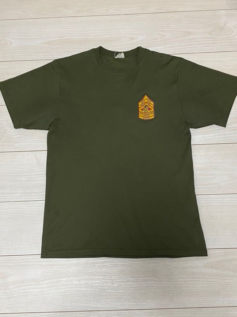 沖縄米軍放出品　Tシャツ　MEDIUM US MARINES CORPS OKINAWA MARINES 古着　USMC サバゲー　半袖 (3-56)_画像1