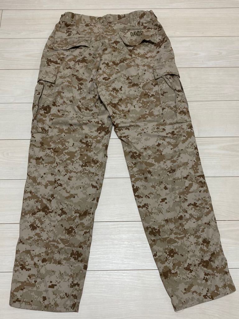 OKINAWA 米軍実物 USMC 海兵隊 デザートマーパットパンツ M-REGULAR 米軍放出品 RECON.MARSOC.SARC 沖縄 ピクセル 迷彩パンツ MARINEs(4-3)_画像7