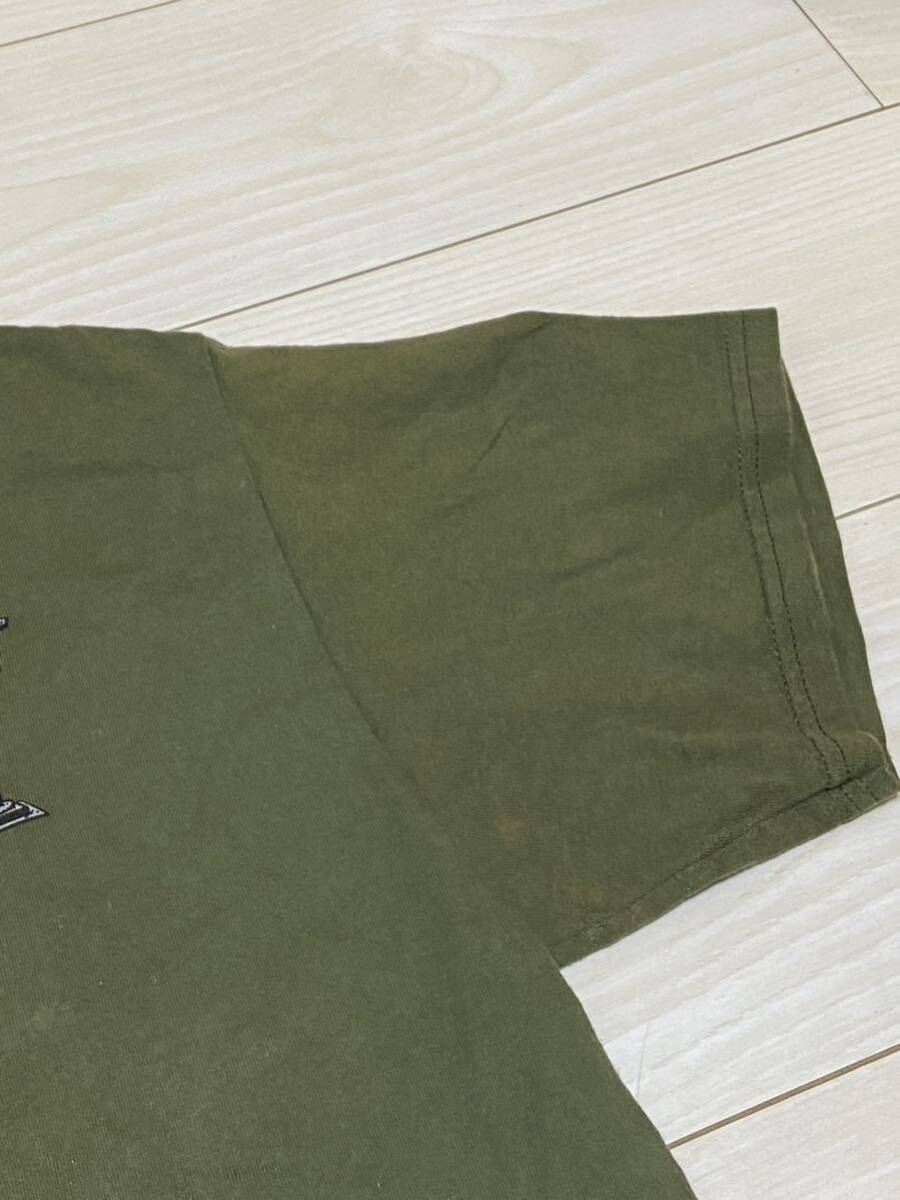 沖縄米軍放出品　Tシャツ　MEDIUM DET IWAKUNI OKINAWA MARINES 古着　USMC サバゲー　半袖 (3-55) _画像6