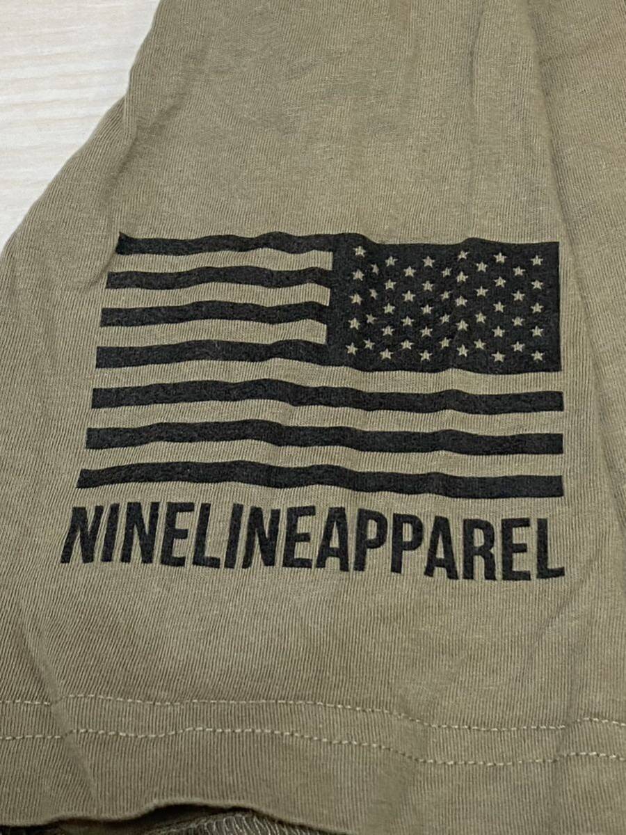  Okinawa вооруженные силы США сброшенный товар NINE LINE APPAREL футболка XL OKINAWA MARINES б/у одежда USMC страйкбол короткий рукав USA(5-19)
