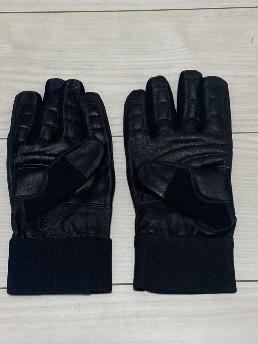 米軍放出品　IMPACT GLOVES　SMALL 手袋 ブラック グローブ 黒 ミリタリー (6-14)_画像1