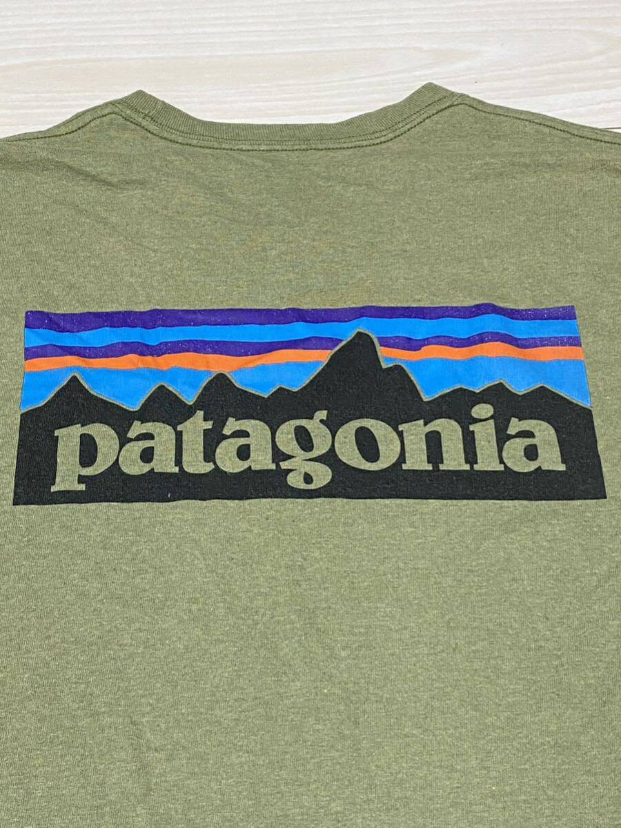沖縄米軍放出品　PATAGONIA ロングTシャツ　MEDIUM パタゴニア　ロンT OKINAWA MARINES 古着　USMC サバゲー　長袖(6-19)_画像6