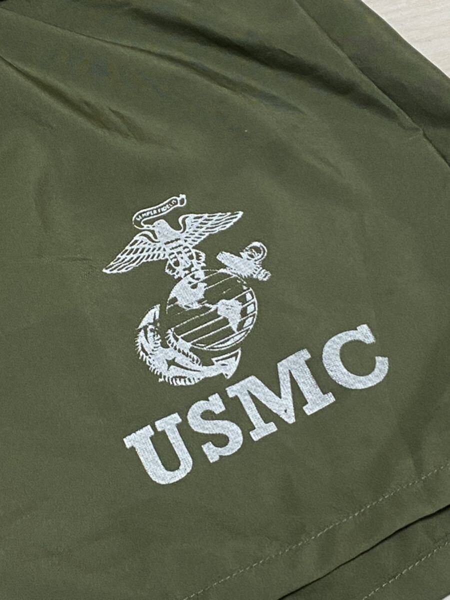 米軍放出品 USMC SOFFE OD MEDIUM トレーニングパンツ ショートパンツ ハーフパンツ USMC MARINES ミリタリー(7-24)の画像2